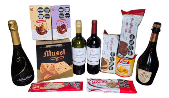 Caja Navideña Premium Negra - 12 Productos 1 Caja Navideña Premium Negra - 12 Productos 1