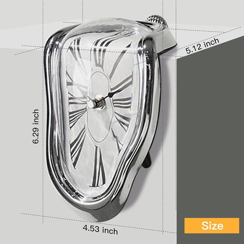 Ohmaker Reloj De Fusión Dali Reloj Derretido Regalo Decoraci 1