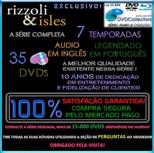 Rizzoli And Isles [ Serie Completa] 35 Dvds - 7 Temporadas 1