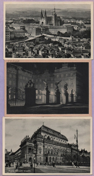 0196_lote De 6 Tarjetas Postales De Checoslovaquia 1