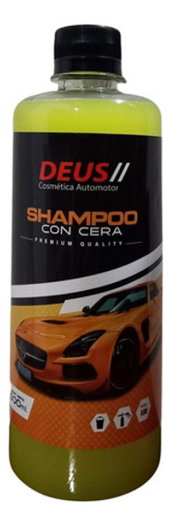 Shampoo Para Auto O Moto Con Cera Deus 500ml 0