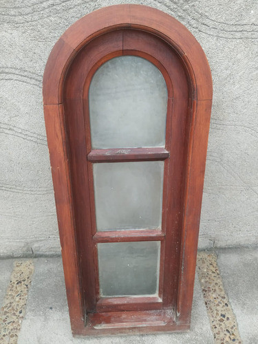 Ventana Ratja De Madera Cedro Con Vidrio Y Herrajes 0