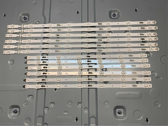 Kit Tiras Samsung Un55ku6000g Mexicana 1