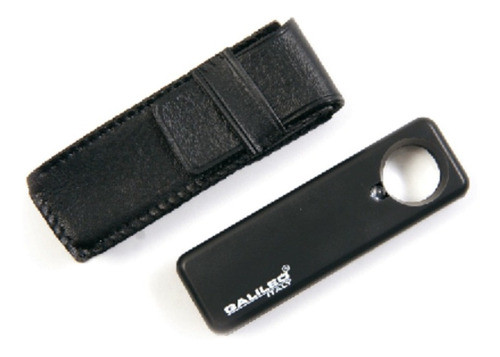 Lupa De Bolsillo Pequeña Galileo Luz Led 10x Ø19mm 0