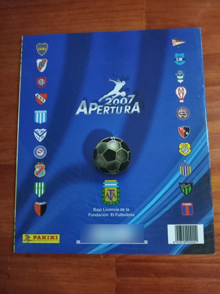 Apertura 2007. Album Vacio, Nuevo. Exelente. Mira!!!! 1