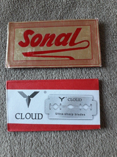 2 Hojitas De Afeitar De Colección 0