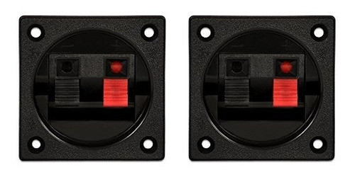 Goldwood Sound Caja De Altavoz Terminales Tazas 2 Placas De 0