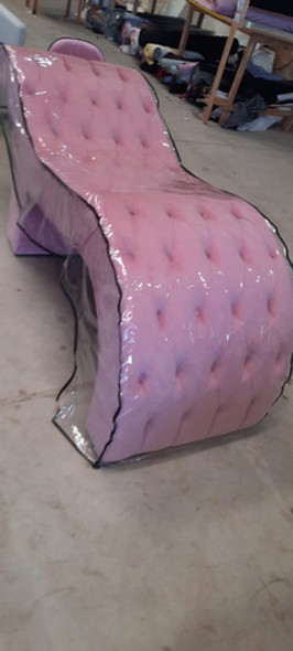 Capa Protetora Para Maca Estética 70cm Largura Transparente 1