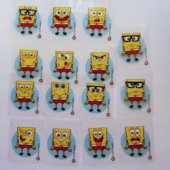Bob Esponja Stickers (15) Colección Pepsico Nuevos Sin Uso 1
