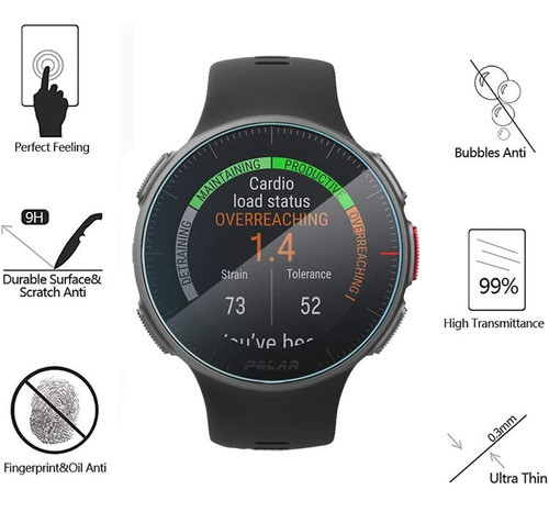 Protector De Pantalla Para Polar Vantage V Alta Definicion 1