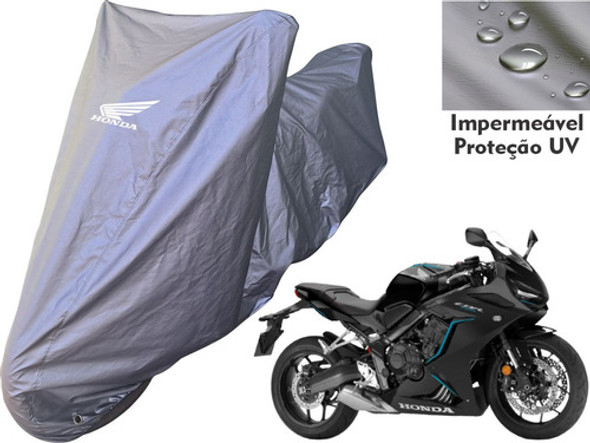 Capa Proteçao Raios Uv Impermeável Para Moto Honda Cbr 650r 0