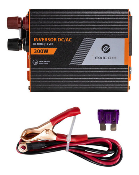 Convertidor Corriente 12v A 220v 300w Soporta Picos 600w 0
