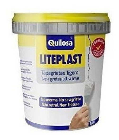 Tapa Grietas Agujeros Fisuras Liteplast Quilosa 750ml K37 0 Tapa Grietas Agujeros Fisuras Liteplast Quilosa 750ml K37 0