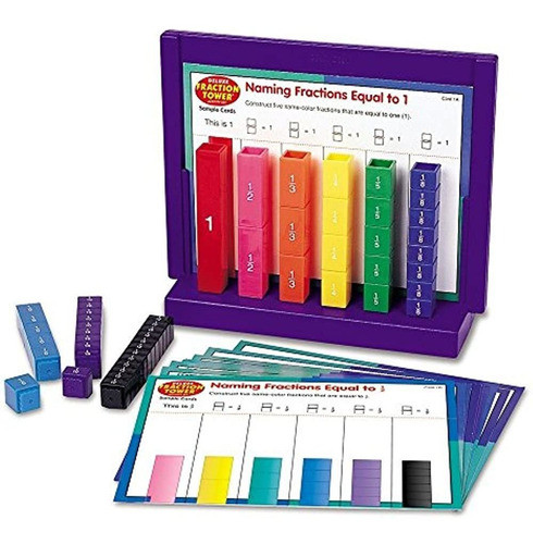 Learning Resources Deluxe Fraction Tower Set 0