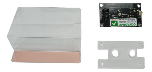 Placa 2 Chaves Tactil - Netter Original 1
