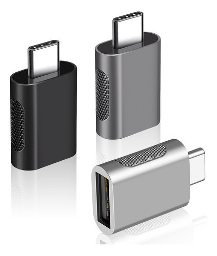 [10 Gbps] Adaptador Usb C A Usb Otg, Paquete De 3, Convertid 0