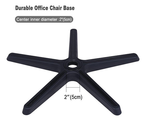 ~? Frassie 28 Pulgadas Gaming Chair Base Replacement Con 5 R 1