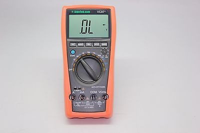 Aidetek Vc97 + 3999 Rango Automático Multímetro Dc Ac V A Pr 1