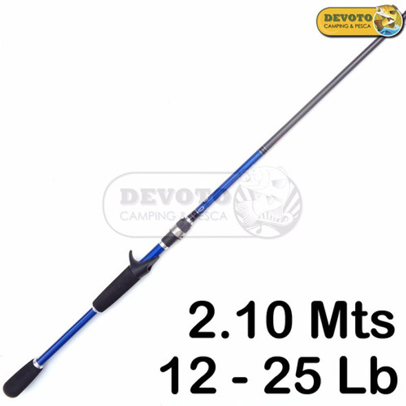 Caña Tech Voyager Baitcast Grafito 1 Tramo 2.10 M 12-25 Lbs 1