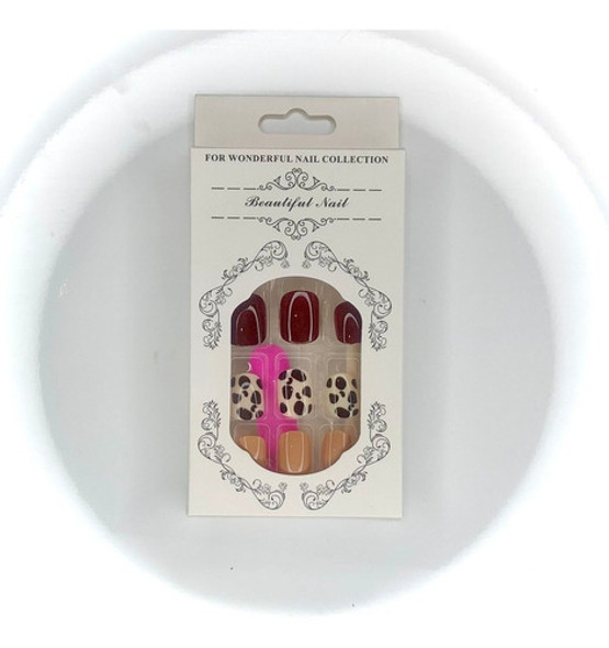 Uñas Adhesivas Press On Modelo Cowgirl 0