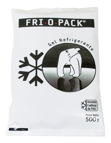 Gel Refrigerante Envase Sachet 500g Frío Nuevo Milenio 0