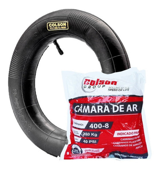 Pneus Para Carrinho Carga C/ Câmera 3.25-8 4 Lonas Kit C/4 1