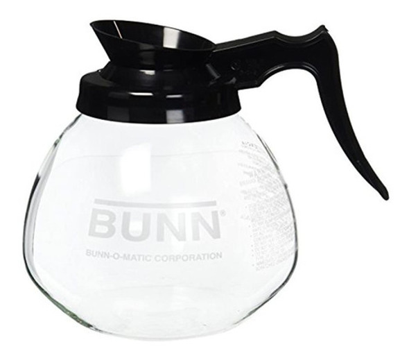 Bunn 12 Taza Cafetera Jarra Estandar Clearblack 0 Bunn 12 Taza Cafetera Jarra Estandar Clearblack 0
