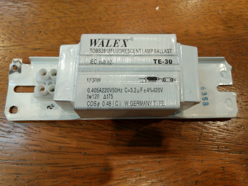 Balasto Electromecánico Walex 30w 0