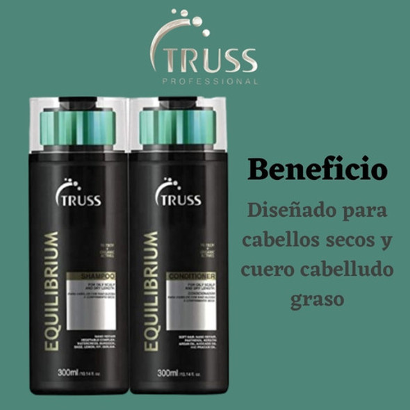 Truss - Equilibrium - Shampoo Para Cabellos Grasos Y Secos 1
