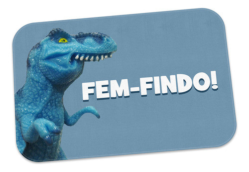 Tapete Decorativo Meme Tiranofauro Rex Fem-findo 0