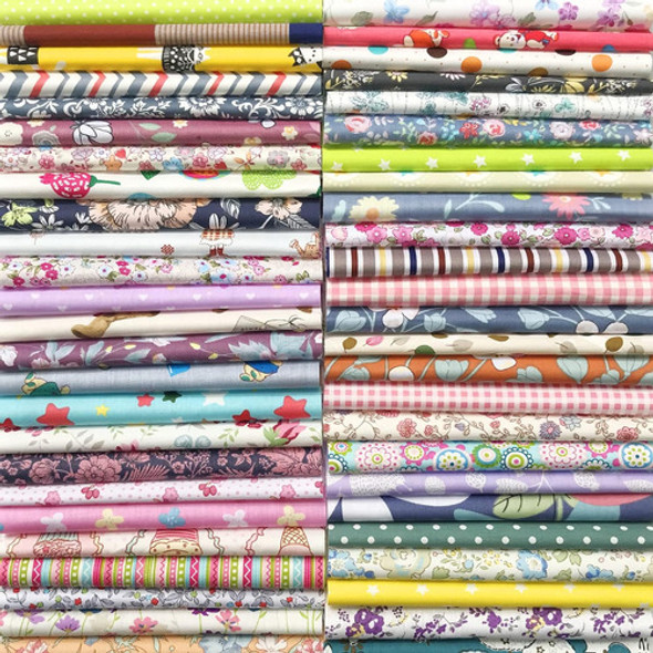 Tela De Patchwork, 25 Piezas, 20x20 Cm, Algodón Para Diy 0