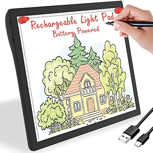 Caja De Luz Recargable Para Tablero De Seguimiento Almohadil 0