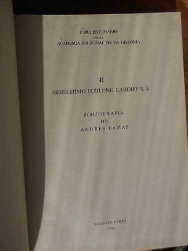 Furlong Cardiff, Guillermo Biografia De Andres Lamas  M 1 0