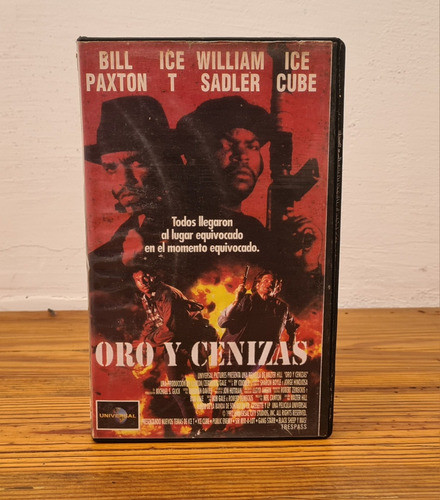 Pelicula Vhs Oro Y Cenizas 0