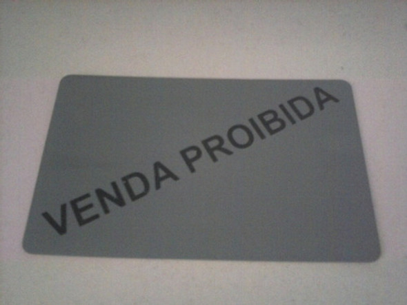 Cartão De Teste - Teste Cttup - Azul - Venda Proibida 1