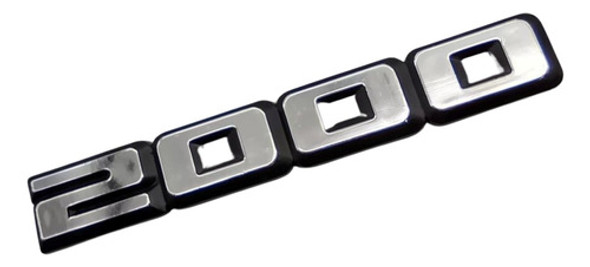 Emblema 2000 Santana Gol 0