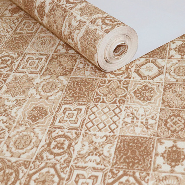 Papel De Parede Azulejo Portugues Bege Alto Relevo Lavavel 1