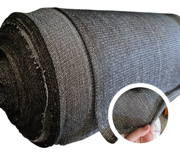 Media Sombra Plateado Con Negro 95% 4m X 10m Premium 0