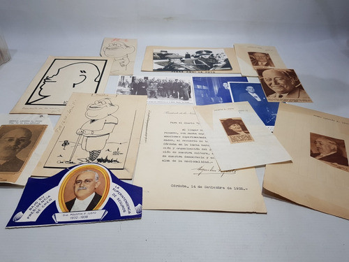 Agustin P Justo Presidente Antiguas Fotos Caricat Mag 60627 1
