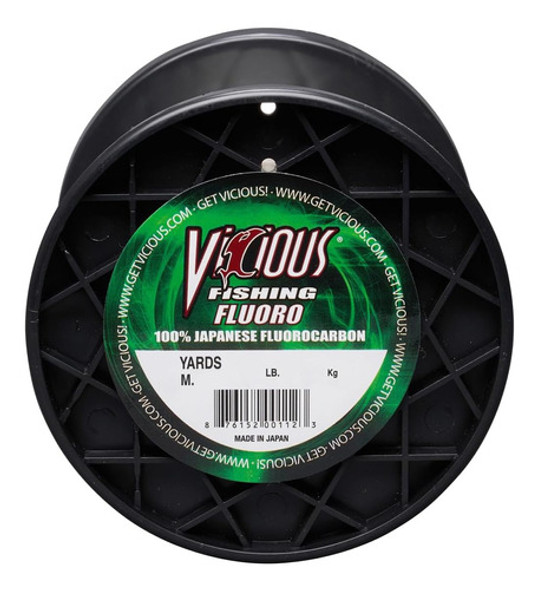 Viciou Yardas Línea Pesca Fluorocarbono Prueba 6 Libras 0 Viciou Yardas Línea Pesca Fluorocarbono Prueba 6 Libras 0