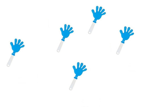 5 Manos Aplaudidoras Manoplas Argentina Mundial Cotillon 0