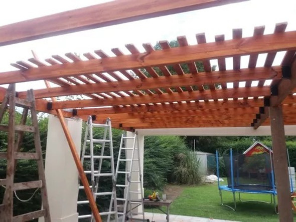 Pérgola En Madera 1