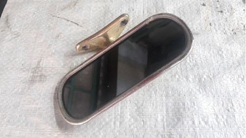 Espejo Interior Ford 35 Al 40 Con Pie De Bronce 0