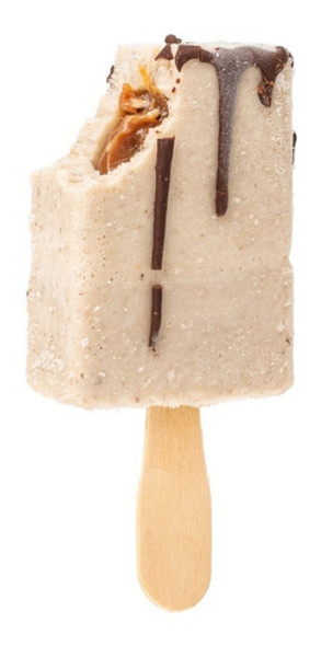 Paleta Helada Artesanal Especial Sabor Banana Split 0
