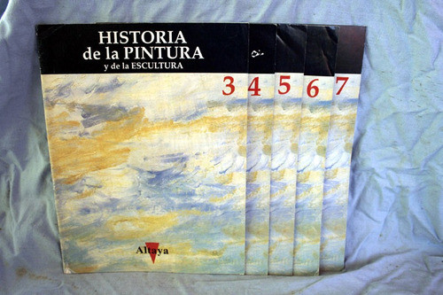 6 Folletos Historia De La Pintura Y De La Escultura, Altaya 0