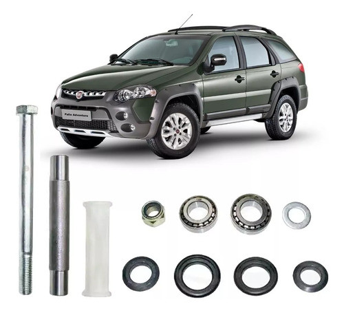 Kit Reparación Eje Trasero Fiat Palio Siena Alfa Romeo 14 Mm 0