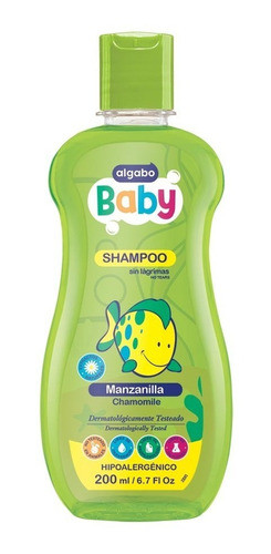 Caja X24 Shampoo Baby Manzanilla 200ml Algabo 0