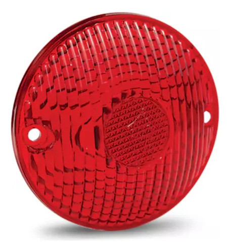 Lente Traseira Jeep Adaptacao Vm Vermelha Pradolux Pl0405 0