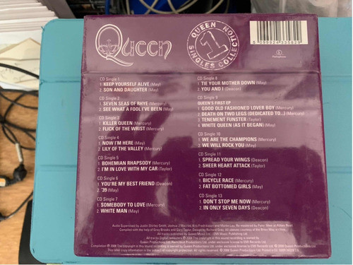 Queen Singles Collection Vol.1 - Box Set Europeo - 13 Cds 1