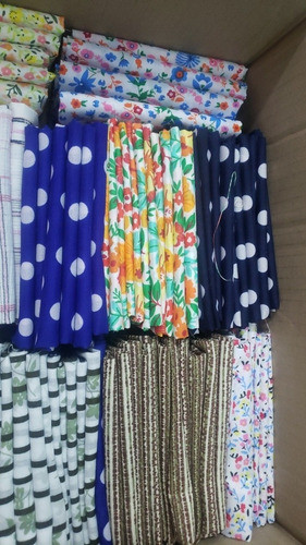 50 Cortes De Tela Para Manualidades De 35x50cm ALG/poliester 0